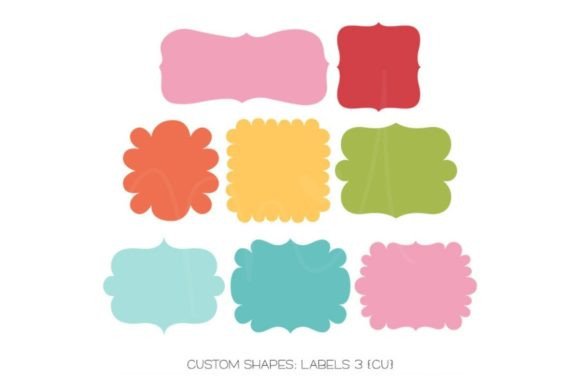 Label Shapes 3: Unique Vector Graphics for Modern Branding