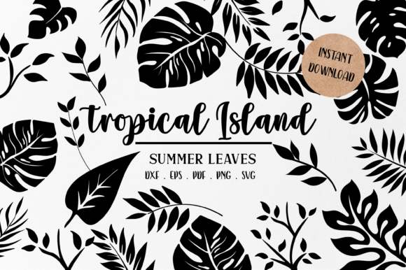 Tropical Leaves Svg | Monstera Leaf Svg: Your Ultimate Design Resource